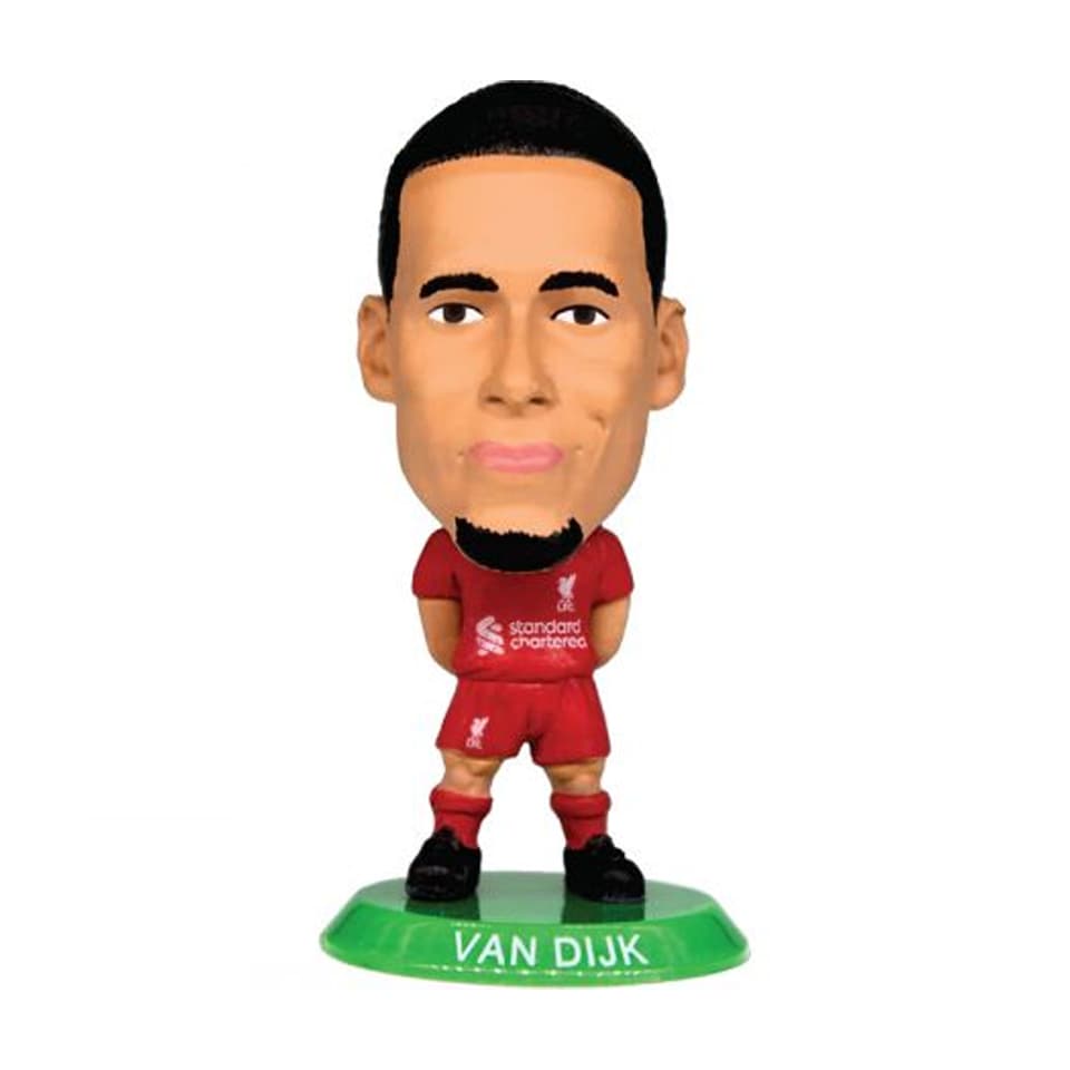 image 1 of Liverpool FC Virgil Van Dijk 2026 SoccerStarz Football Figurine | Multi | Multicoloured | One Size | 1