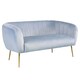 image 1 of Matilda 2 Seat Sofa Light Blue