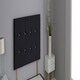 image 2 of Black Plush Velvet Cube Headboard Black | 4FT Small Double 26"inch Headboard
