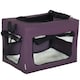image 1 of PawHut 48.5cm Soft Side Pet Carrier w/ Cushion, for Miniature Dogs - Purple