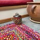 image 3 of SUNDAR Area Rug Braided with Recycled Fabric - L60 x W90 - Multicolour Multi