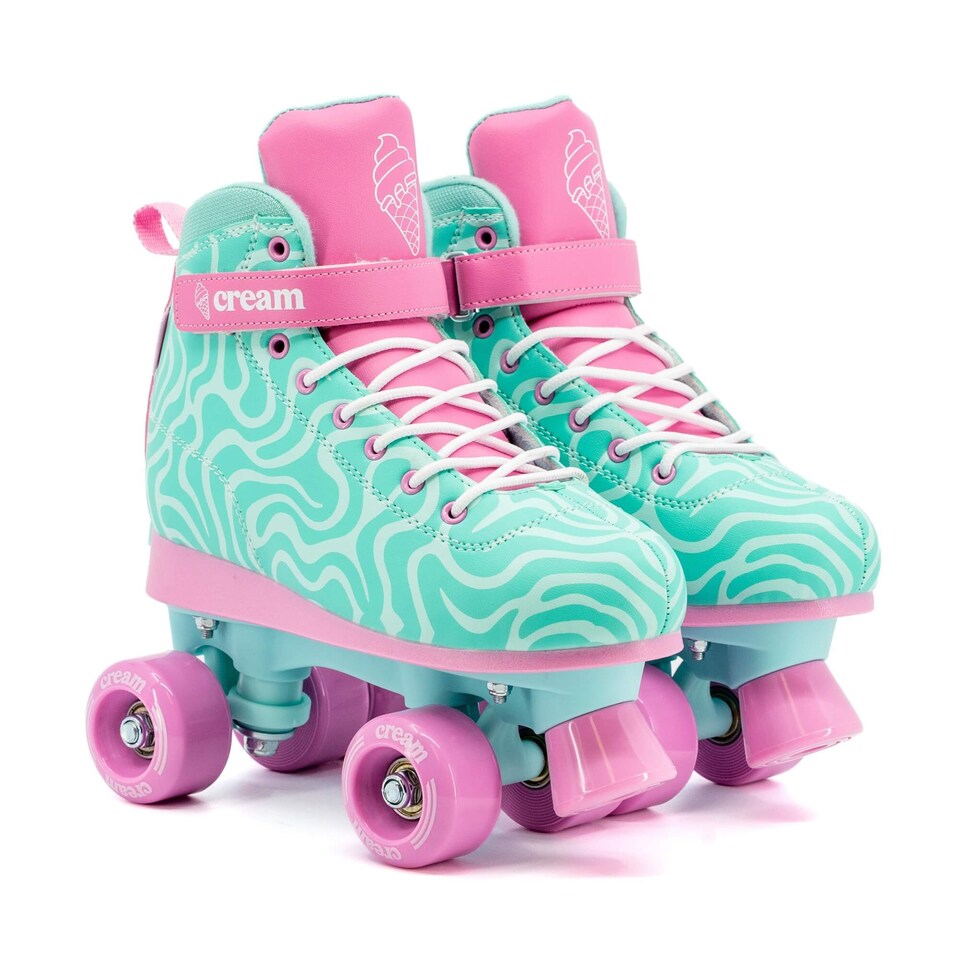 image 1 of CREAM Scoop Quad Roller Skates, Adjustable