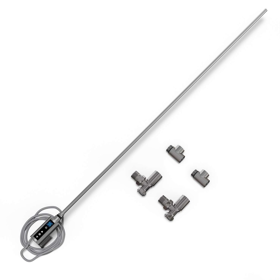 image 1 of INOW - Dual Fuel Towel Rail Kit 1200w Thermostatic WIFI