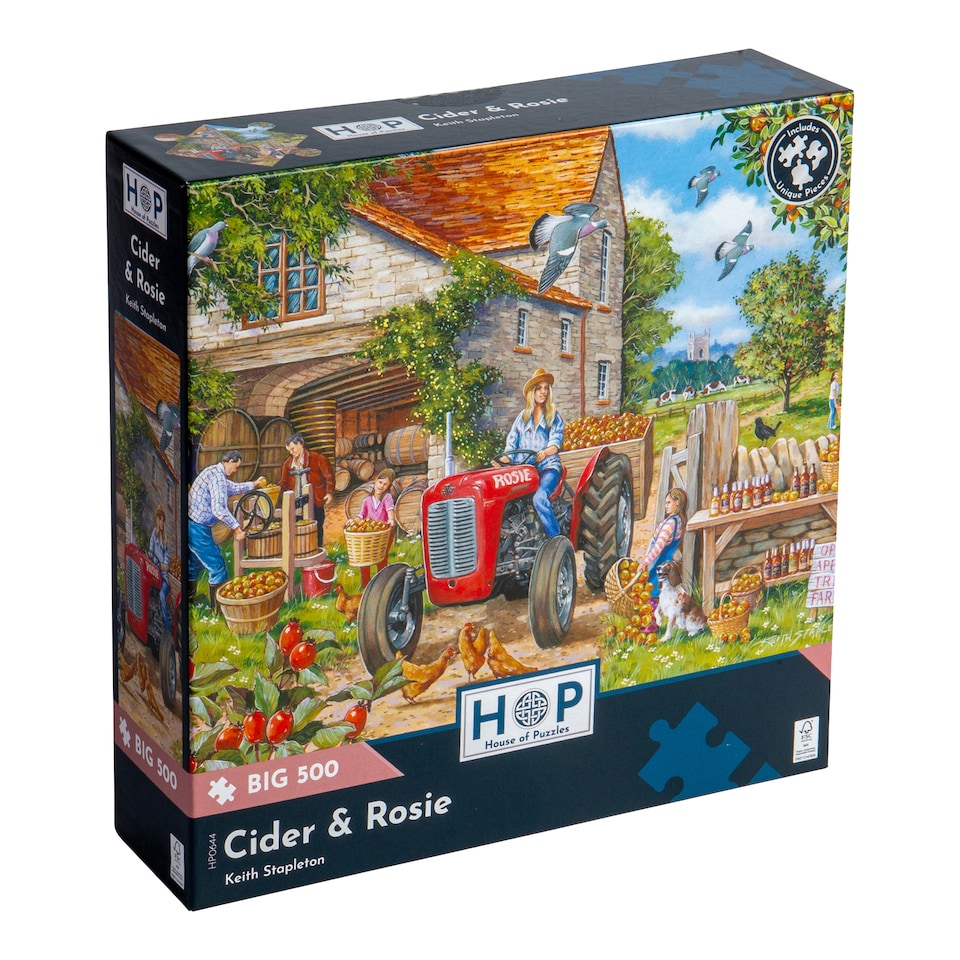 image 1 of Cider & Rosie BIG 500 Piece Jigsaw Puzzle