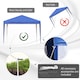 image 7 of Outsunny 3 x 3M Garden Pop Up Gazebo Height Adjustable Marquee Party Tent Wedding Canopy with Carrying Bag, Blue