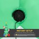 image 7 of HOMCOM 7ft Christmas Inflatable Tree LED Lighted Indoor Outdoor Decoration