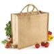 image 2 of Westford Mill Jumbo Jute Shopper Bag (29 Litres) - Natural - One Size