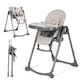 image 1 of Allis Baby Lola 2-in-1 Highchair Feeding Chair - Light Grey | Grey | Light Grey | One Size | 1