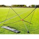 image 1 of Precision Football Soccer Quick Setup Portable Training Goal Shot Rebounder