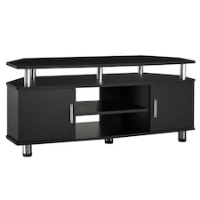 HOMCOM TV Unit Cabinet with Storage Shelves and Cupboard Center