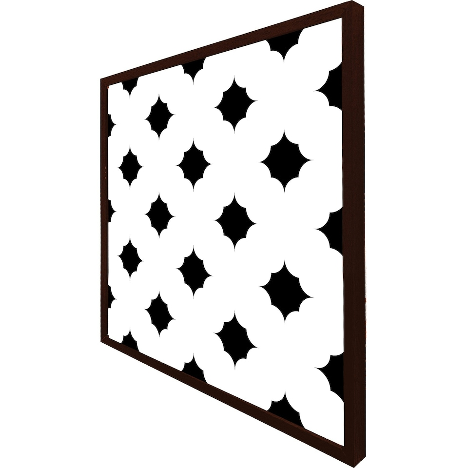 image 1 of Star ornament (Picture Frame) Brown | Oak | XS