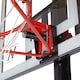 image 10 of NET1 Arena Basketball Hoop – Telescopic 2.28 to 3.05 m, Pro-Style Polycarbonate Backboard 107 x 68.5 cm, 38 L Wheeled Base | Multi | BLACK | 27.0KILOGRAMS