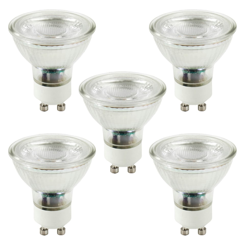 image 1 of BHS 5 Pack of 5W LED GU10 Light bulbs, Natural White