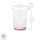 image 3 of LAV Bodega Highball Glasses - 520ml - Colour Base - Pack of 6 | Multi | Colour Base