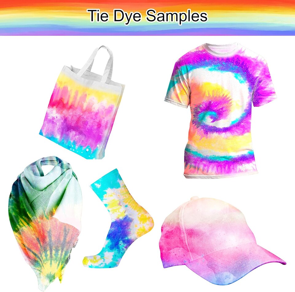 image 1 of Desire Deluxe Tie Dye Kit – Set of 18 Colours Ink Tie-Dye Kits for Dyeing Fabric, Clothes – Creative Art Craft Games Activity for Kids & Adults (180pc)
