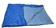 image 6 of Double / 2 Person Camping Sleeping Bag with Zip & Stuff Sack | Blue | Blue