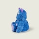image 4 of Warmies Plush Blue Monster Microwavable Weighted Teddy with French Lavender Scent, Hot or Cold for Cool Relaxation and Warm Relief