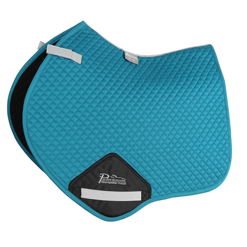 image 1 of Shires Performance Jump Saddlecloth Grey | Size: 15-16.5 Inch
Colour: Grey