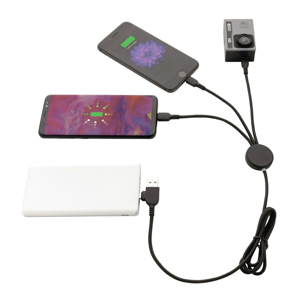 image 1 of XD Collection Light Up Cable - Black - One Size