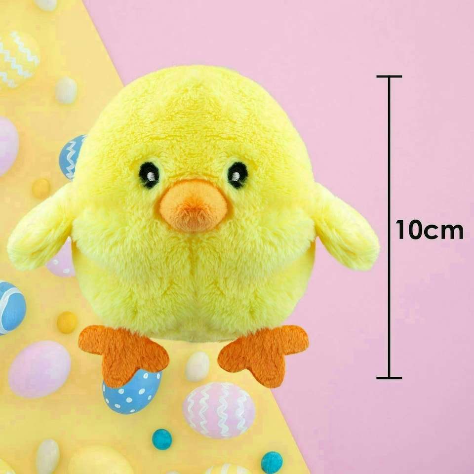 image 1 of VFM - Baby Chick Soft Easter Toy 10cm - Super Soft Cuddly (2 Pack)