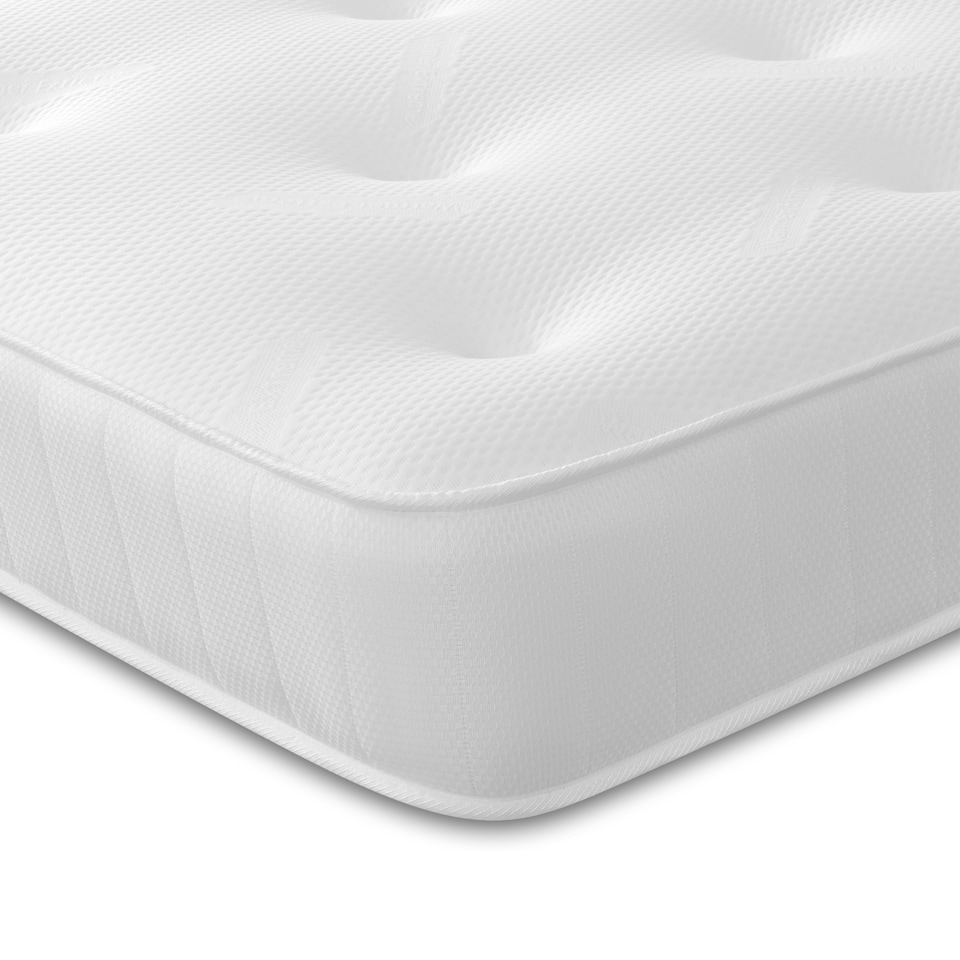 image 1 of Sleep Warmer Premium Tufted Mattress - 20cm Deep, Dual Comfort Fillings | White | European Single