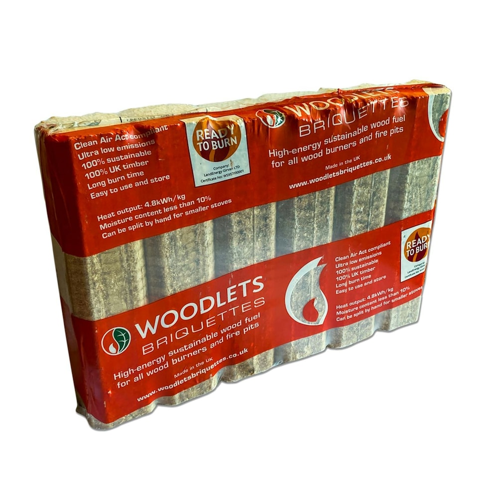 image 1 of Woodlet Fire Eco Briquettes -1 Pack of 6 Logs