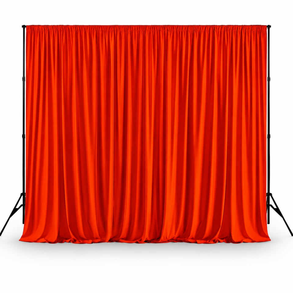 image 1 of 3x3m Spandex Backdrop Photography Background Drapes with Rod Pocket