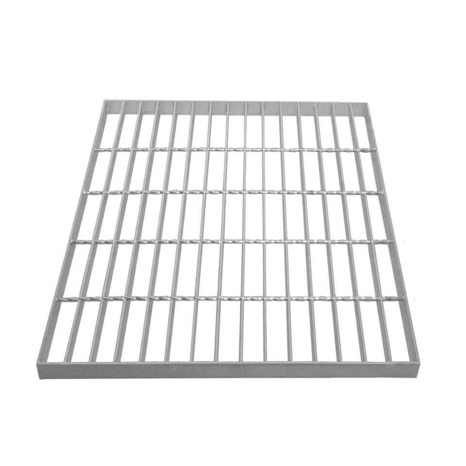 image 1 of Galvanised Grating - 500mm x 500mm | Silver