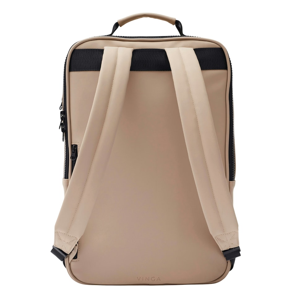 image 1 of Vinga Baltimore Travel Backpack - Greige - One Size | Grey