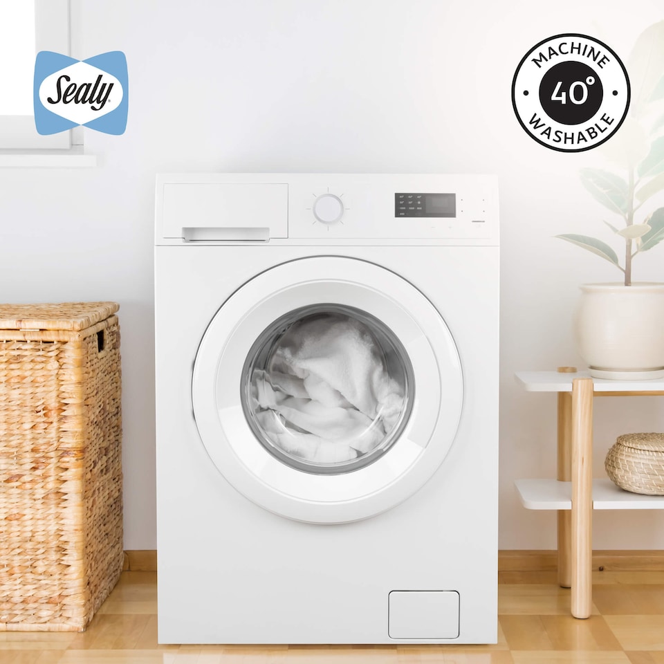 image 1 of Sealy Deeply Full Duvet | White | SuperKing