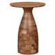 image 3 of Jaipur Acacia Wood Side Table Brown