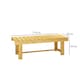 image 7 of Outsunny 1.1M Outdoor Garden Bench Patio Loveseat Fir Wood 2 Person