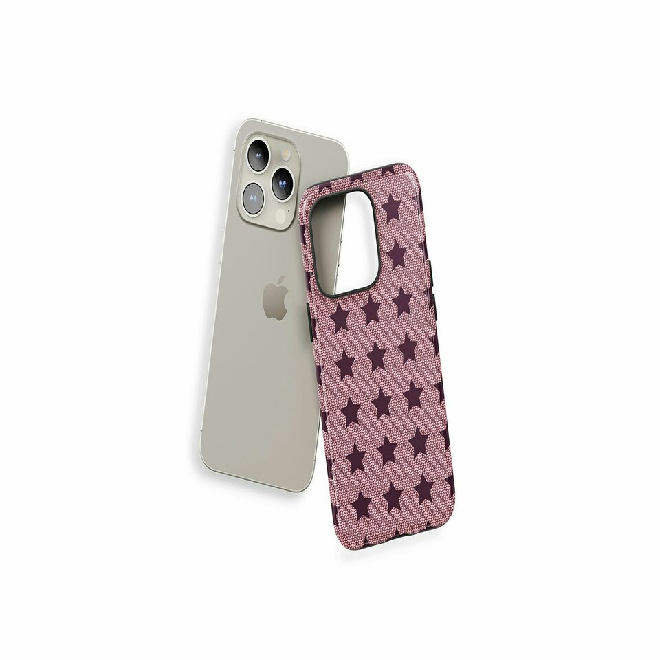 image 1 of Burgundy Stars Red | iPhone 14 Plus
Tough