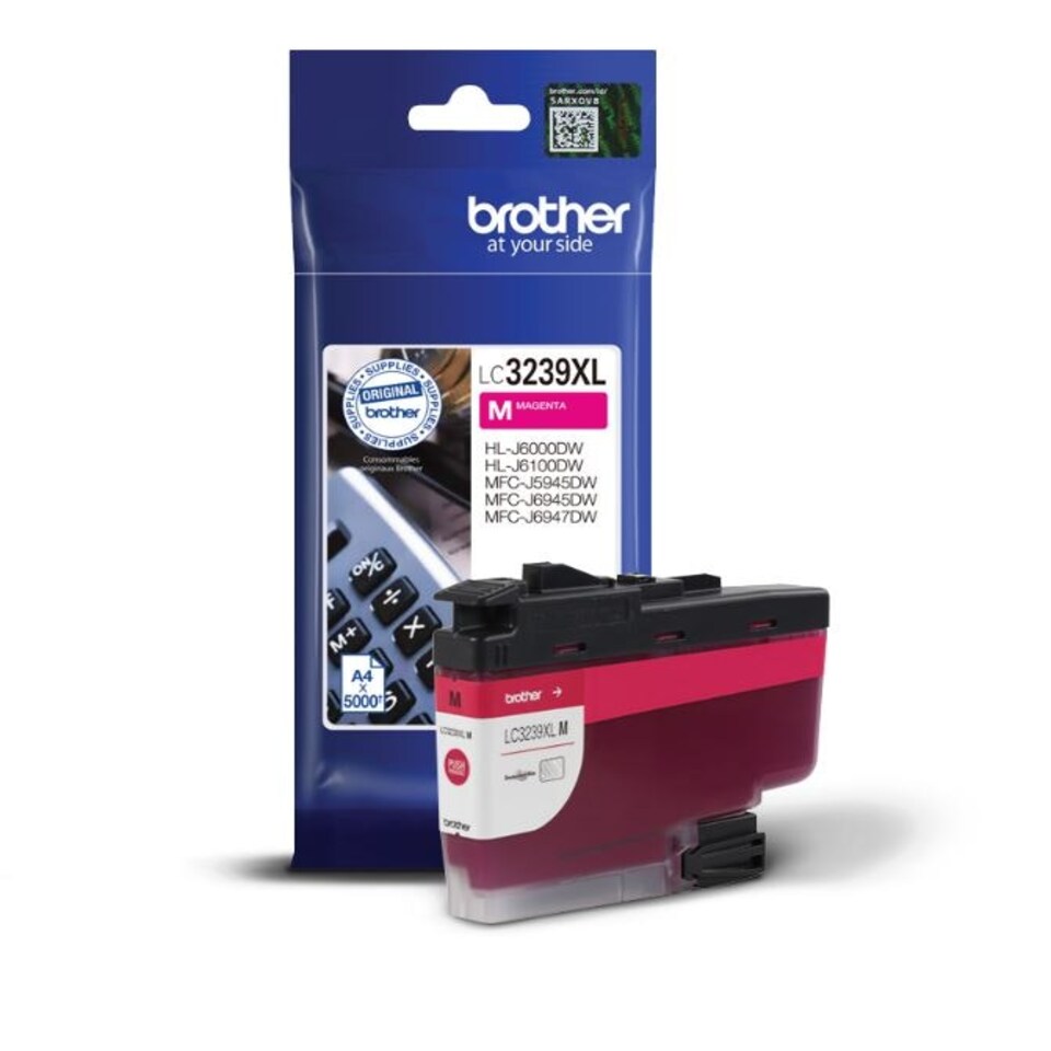 Brother Magenta High Capacity Ink Cartridge 50ml - LC3239XLM N/A