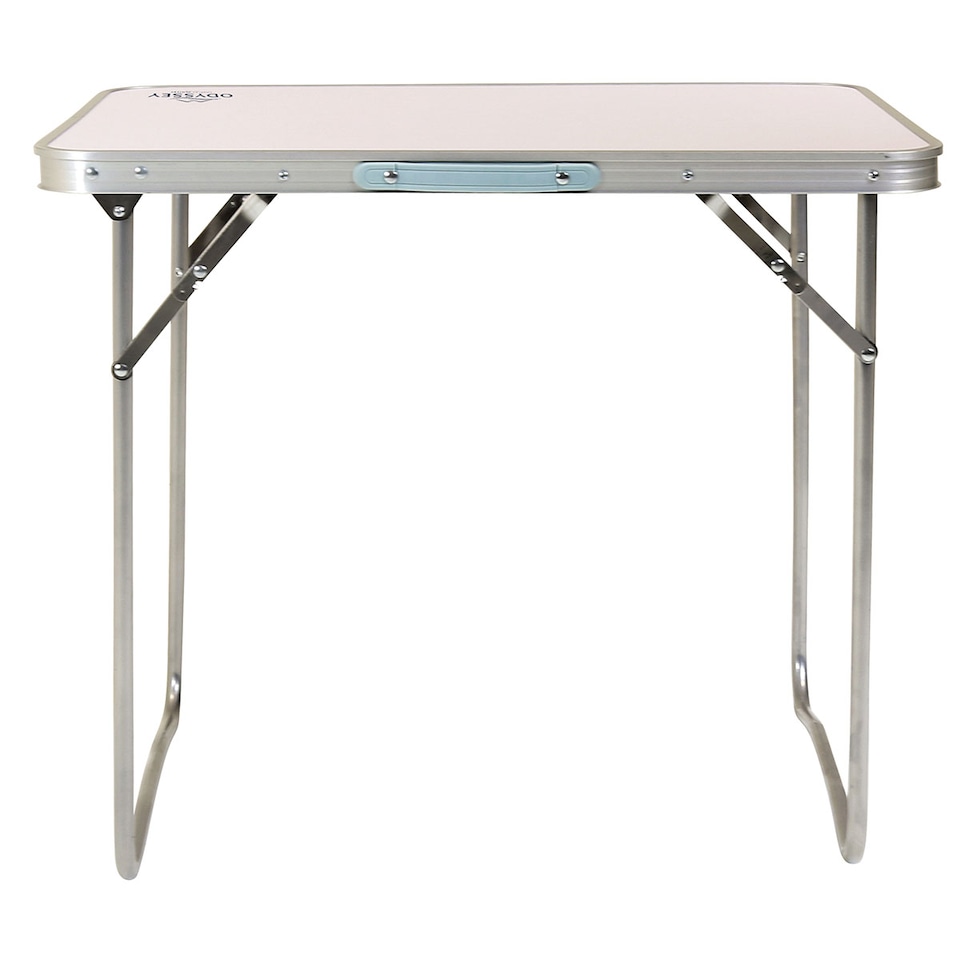 image 1 of Charles Bentley Odyssey Folding Portable Camping Compact Small Picnic Table