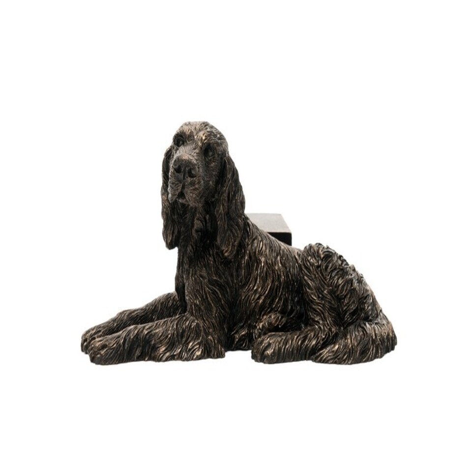 image 1 of Irish Setter Plant Pot Feet - Set of 3 - L5 x W5.5 x H12.5 cm Brown