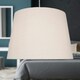 image 5 of Linen - Natural Linen 31cm Lightshade for Pendant or Lamp Brown