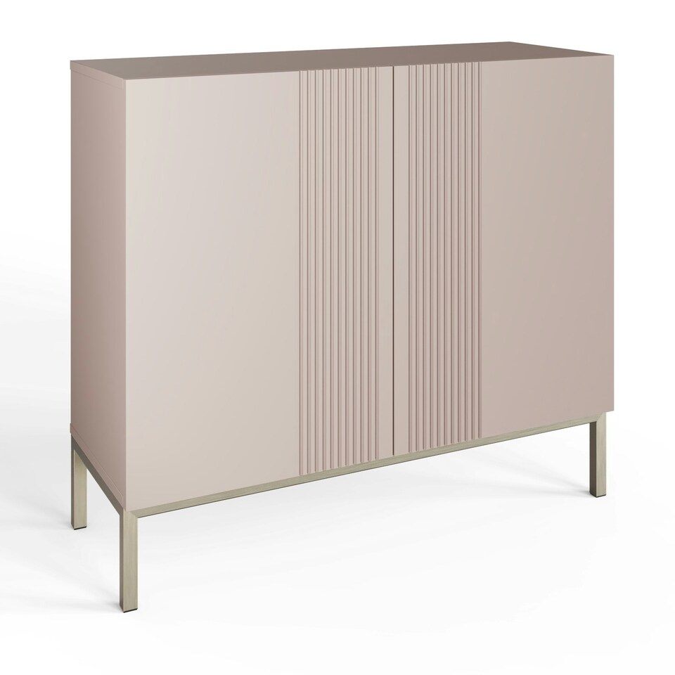 image 1 of Frank Olsen Furniture Iona Tall Sideboard in Grey | Grey | Grey | 1
