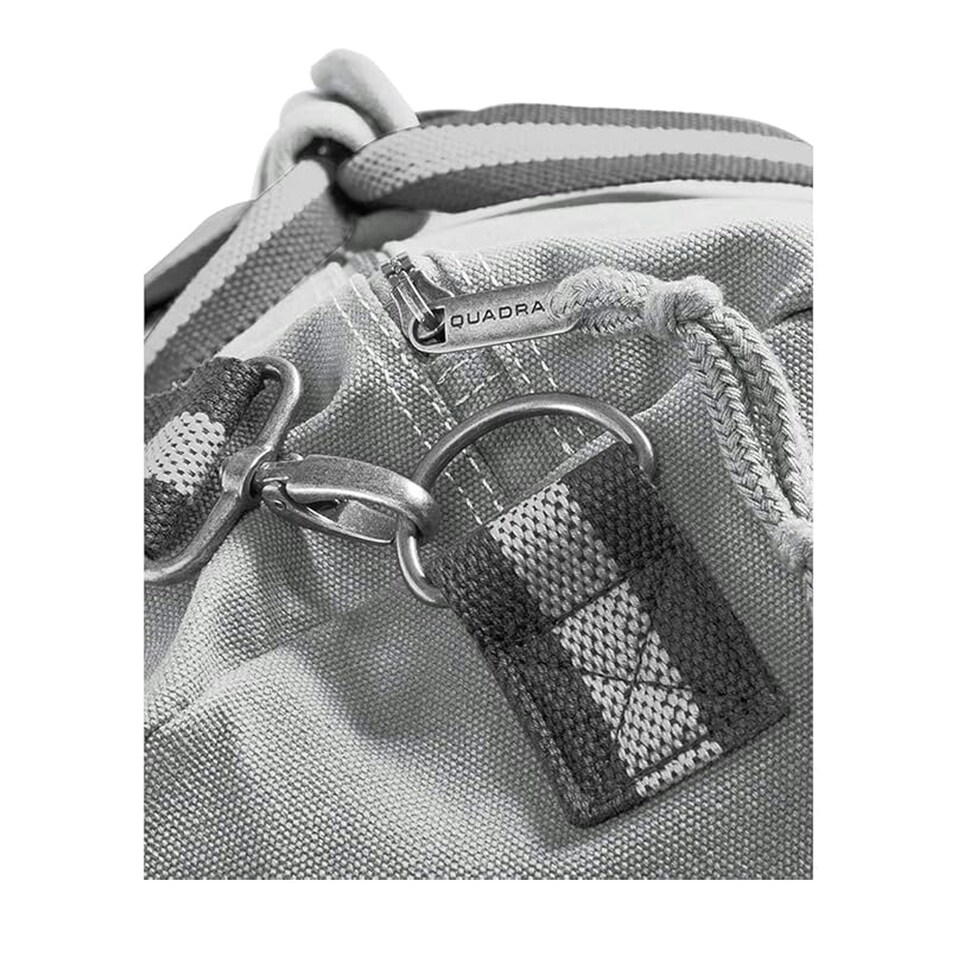 image 1 of Quadra Vintage Canvas Holdall - Vintage Light Grey - One Size Grey | One Size