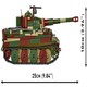 image 9 of PzKpfw VI Tiger Ausf. E brick tank model - COBI 3124 - 862 bricks
