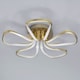 image 4 of BHS Alvar LED Petals Ceiling Light | Gold | Satin Brass | 1