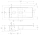 image 7 of Balterley 101cm Inset Counter Top 1.5 Bowl Fireclay Ceramic Kitchen Sink with Plain Drainer | White | White | 1