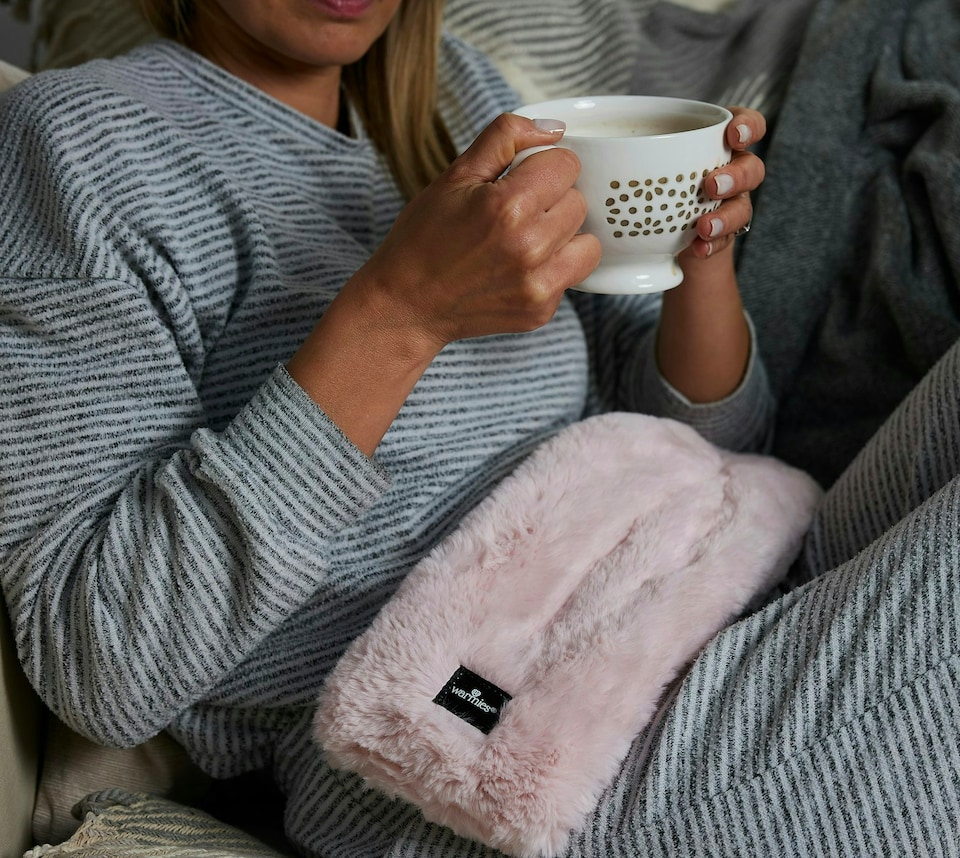 image 1 of Warmies Luxury Heatable Neck Wrap Blossom