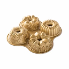 Cakelet Tin: 6 Hole NordicWare Cozy Village Tin - Tesco Groceries