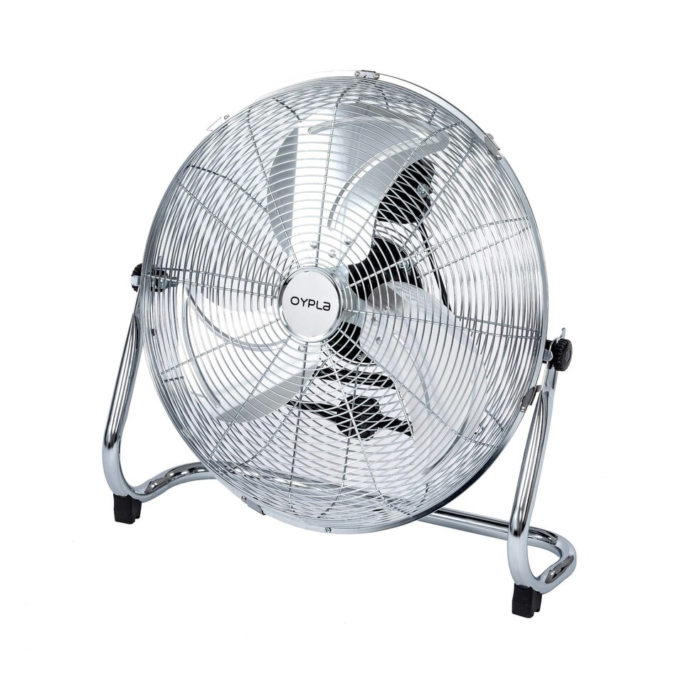 image 1 of Oypla Electrical 18" Chrome 3 Speed Free Standing Gym Fan