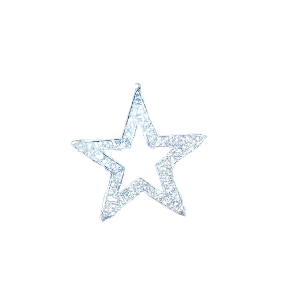 image 1 of 38cm Light up Christmas Galaxy Star with 960 Cool White LEDs & Timer Function