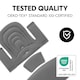 image 4 of hauck Highchair Baby Seat Pad - Dark Grey