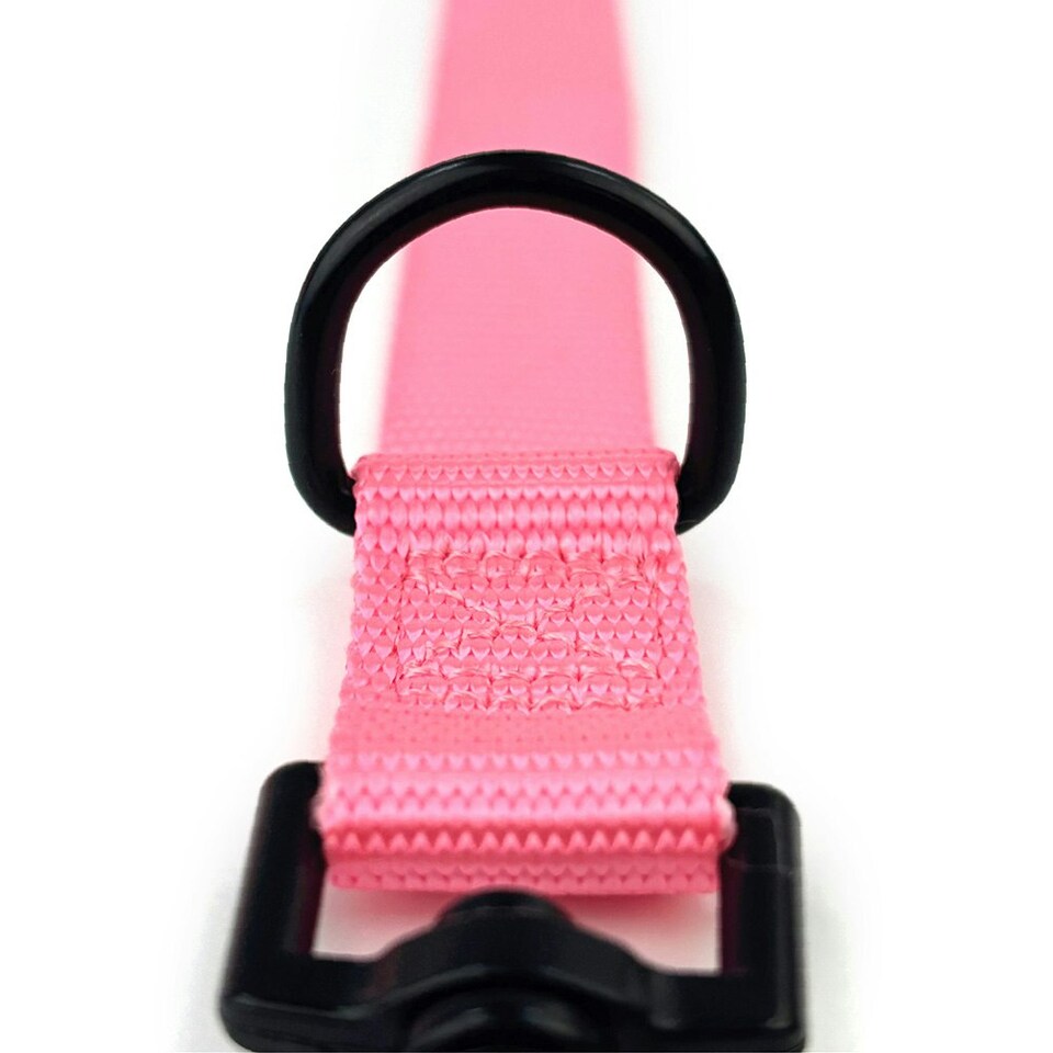 image 1 of HugglePets 10 in 1 Dog Training Lead - 200 x 1.9cm Pink