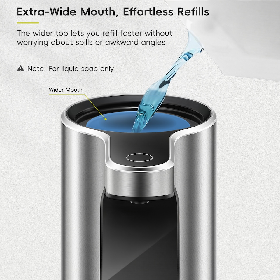 image 1 of Aroma Pro Smart Soap Dispenser Stainless Steel | Silver | Stainless Steel