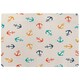 image 1 of Multi Coloured Anchors (Rug) Multi | Small: 60x110cm